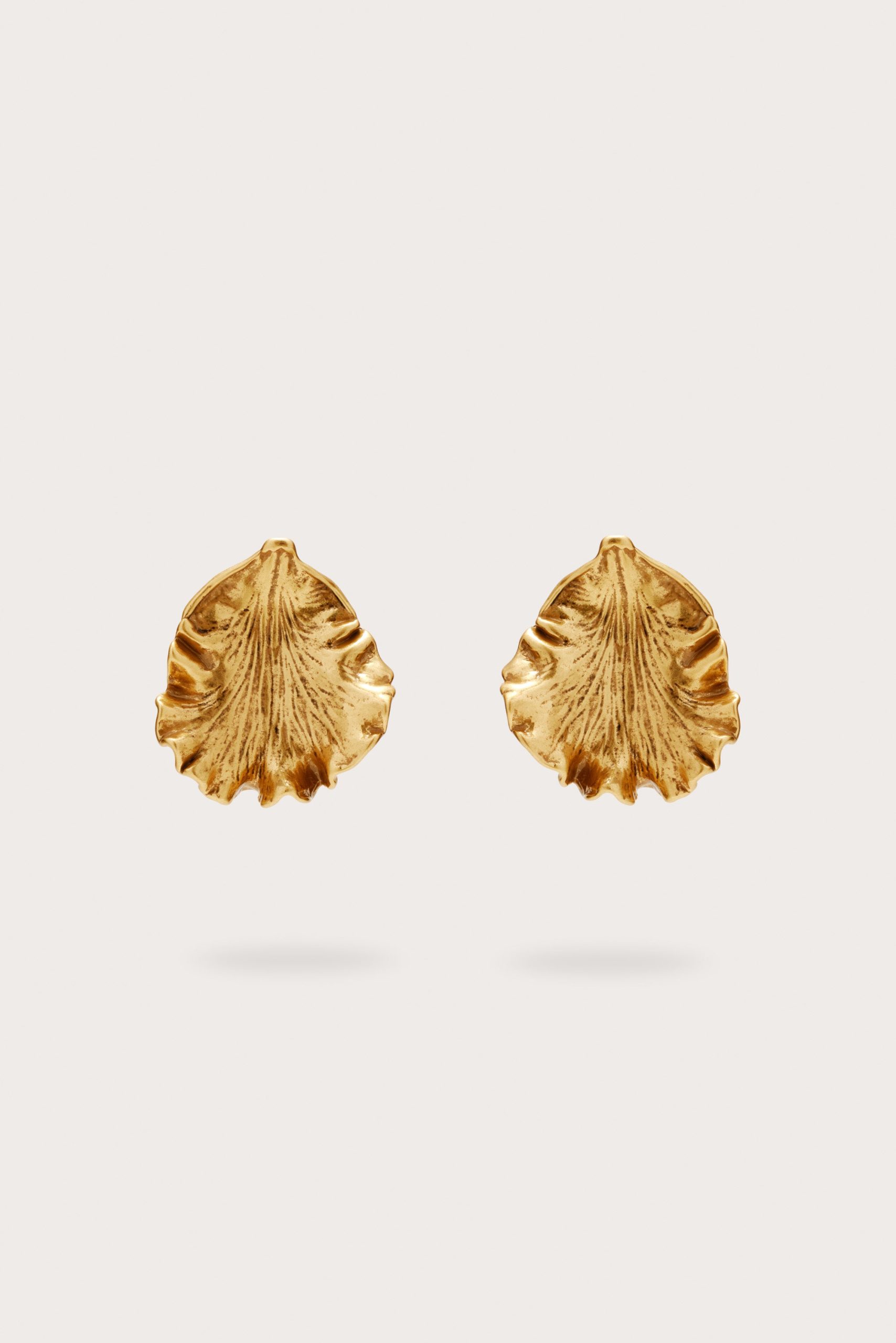 IRIS LEAF EARRING